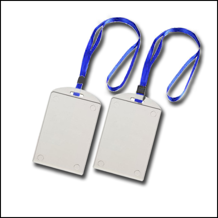 id card holders white