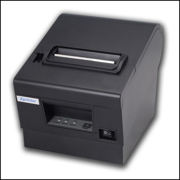 xp-s300h thermal printerwith trunk cable and wall mountable structure design